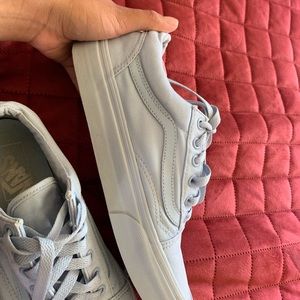 light blue “old skool” vans! 💙